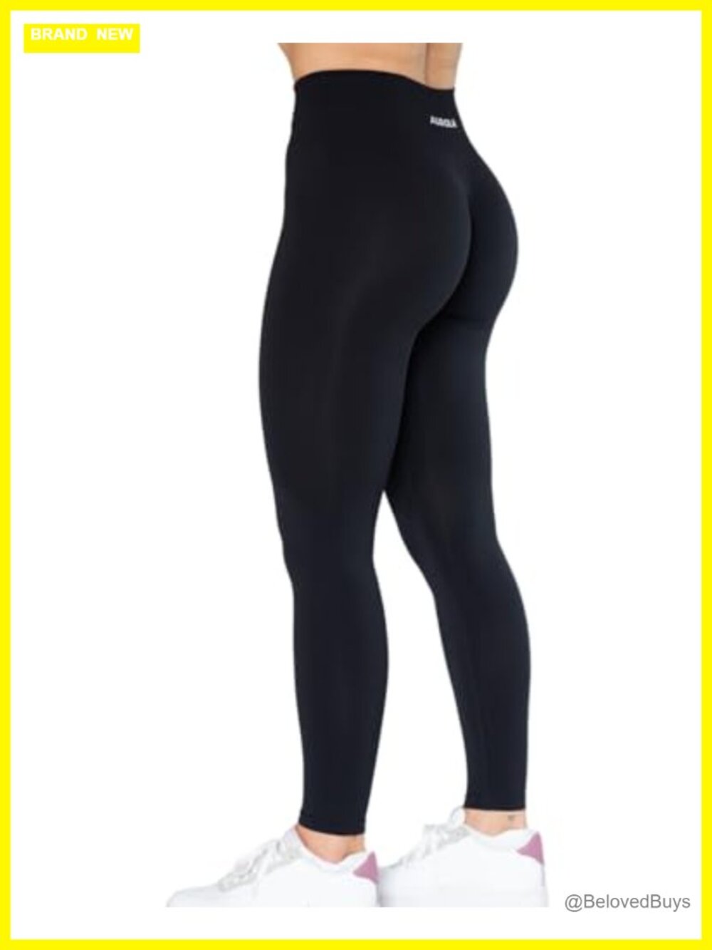 High Waist Seamless Workout Leggings 7/8 Ankle Tummy Control Gym Yoga